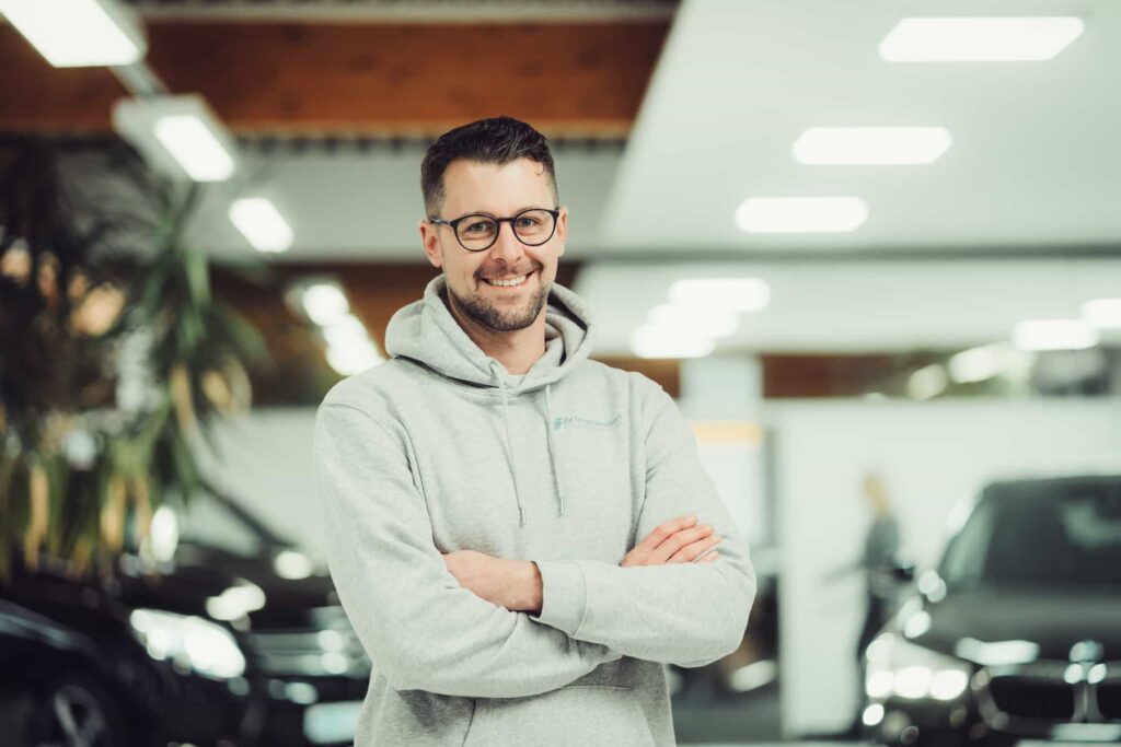 Werkstattleiter Matthias Willms